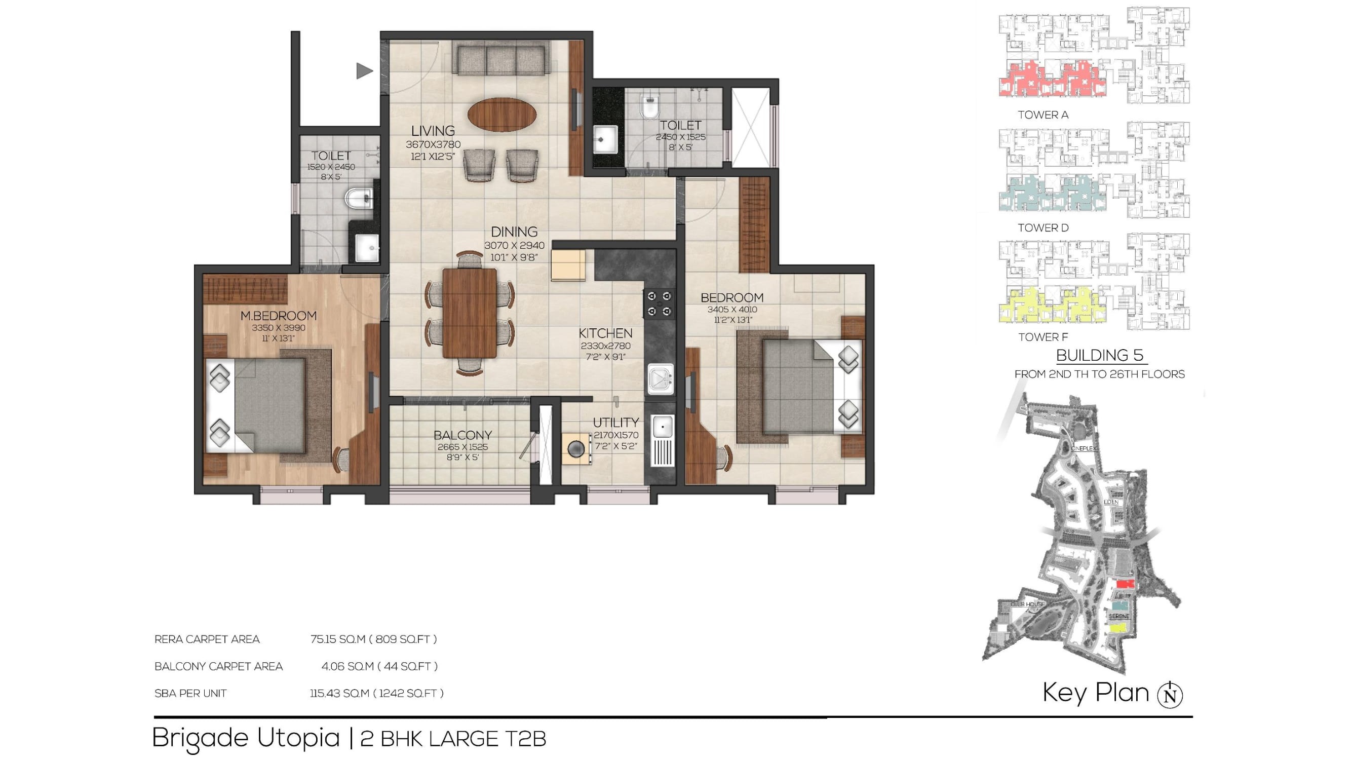 Brigade Cornerstone Utopia Floor Plan Reviews